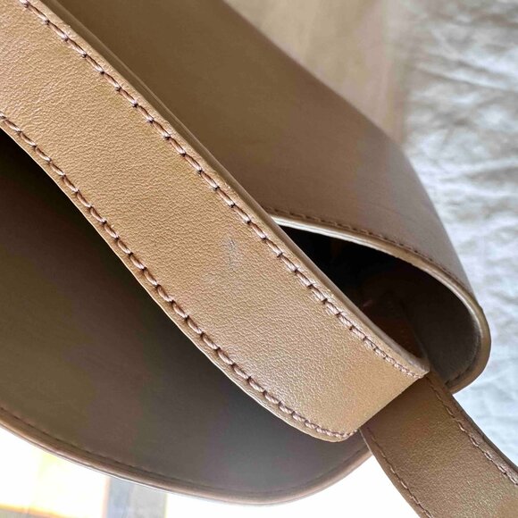 Aesther Ekme Mini Crossbody Sac, Tan, EUC - Picture 7 of 10
